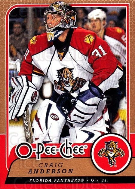 2008-09 O-Pee-chee #143 Craig Anderson - Image 1 of 1