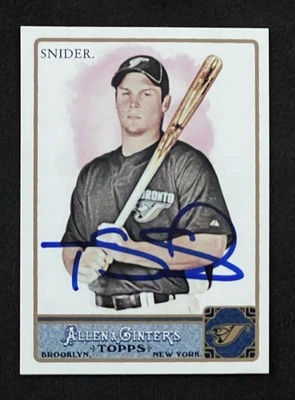 TRAVIS SNIDER SIGNED AUTOGRAPH 2011 Topps Allen And Ginter  Toronto Bluejays - Image 1 of 2