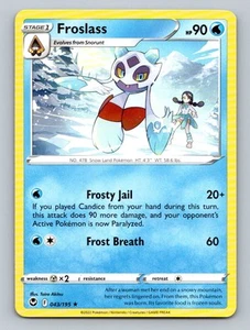 Pokemon Froslass SWSH12: Silver Tempest 043/195 Near Mint NM - Picture 1 of 2