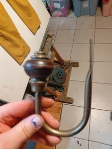 antiguo o vintage cortina bufanda retención - Imagen 1 de 6