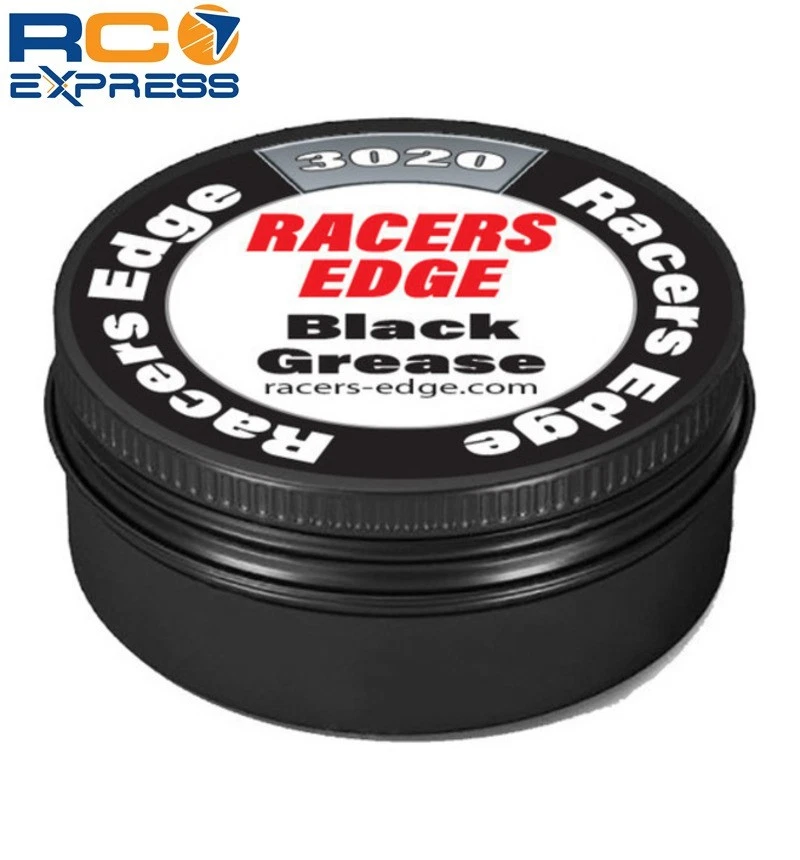 Racers Edge Black Grease 8ml in Black Aluminum Tin W/Screw On Lid RCE3020 - Image 1 of 1