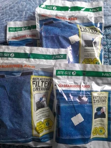Cartuchos de filtro Marine Land Rite tamaño Z 2-3 paquetes, 2-1 paquetes nuevo stock antiguo - Imagen 1 de 5