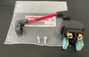Yamaha OEM Raptor 125 250 350 660 Positive Battery Cable / Starter Relay - Picture 1 of 3