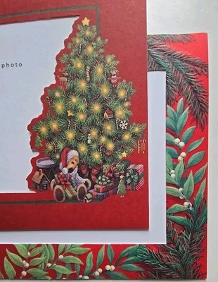 8 Hallmark Photo Frame Christmas Holiday Cards & Envelopes Fast Ship - Image 1 of 4
