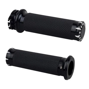 Handlebar Hand Grips Motorcycle Throttle Grip for 1" / 25mm Handle Bars Unive... - Picture 1 of 5