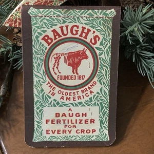 Vintage Baugh's & Sons Dünger 1956 Notizblock Werbung Bauernhof Pflanzen Lebensmittel Boden - Bild 1 von 7