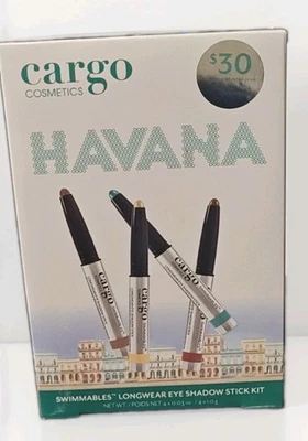 Kit de barra de sombra de ojos de larga duración para nadar Havana Cargo Cosmetics Foto 1 de 4