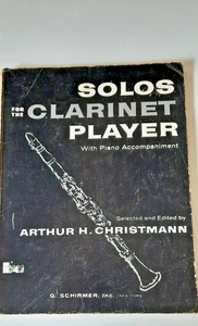 Solos For the Clarinet Player with Piano Accomp..Classical..S/Cov. Schirmer - Picture 1 of 7