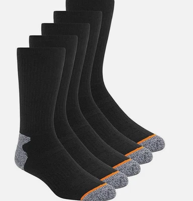 Weatherproof Vintage Men’s Outdoor Wool Blend Crew Socks, 5 pairs , Size 6-12* - Image 1 of 4