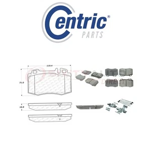 Centric Posi Quiet Metallic Brake Pads w Shims for 2000-2003 Mercedes-Benz bt - Picture 1 of 5