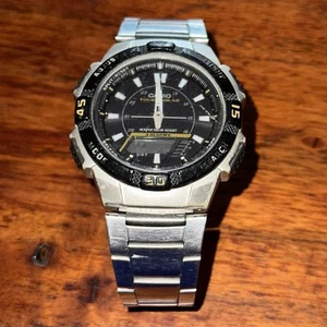 Reloj Casio AQ-S800W Resistente Solar Ana-Digi Alarma/Chrono S.S Para Hombre *Necesita Batería* - Imagen 1 de 6
