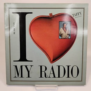 VTG Taffy ~ I Love My Radio 12" Vinyl Maxi-Single 1986 Emergency Records #6561 - Imagen 1 de 6