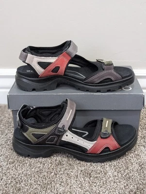 Size 11-11.5 Women's (9-9.5 M)Ecco Yucatan W Offroad 82208352113 Strappy Sandals - Image 1 of 4