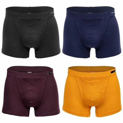 Hom Calzoncillos Hombre - Comodidad Boxers Brief HO1, Tencel Suave, Ropa, E - Imagen 1 de 4
