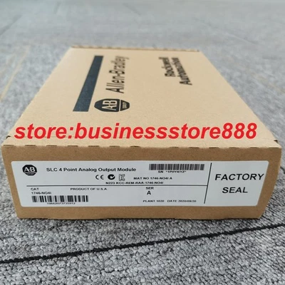 New Factory Sealed AB 1746-NO4I SER A SLC 500 Analog Ouput Module 1746NO4I - Image 1 of 4