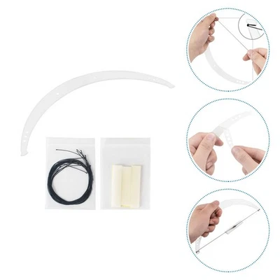 1 Set Eyebrow Nose Bridge Rulers Beauty Face Nose Eyebrow Positioning Tools - Image 1 of 4