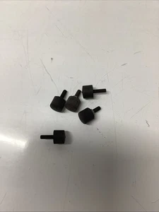 Rubber Bumper Stop with Threaded Stud Lot Of 5 P-159 - Bild 1 von 5