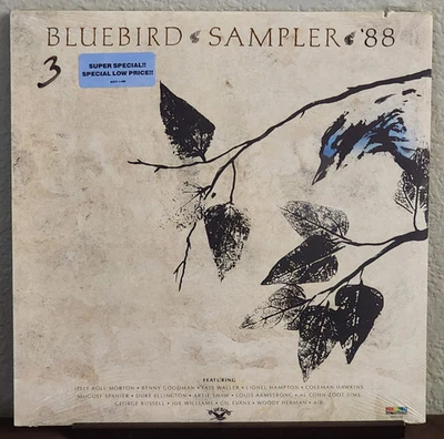 Bluebird Sampler '88 Vinyl LP ,  Various Artist, 1988 Comp Remastered Sealed - Image 1 of 3