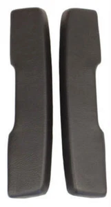 1967 Pontiac Firebird Front Arm Rest Pads, Black, Pair - Bild 1 von 1