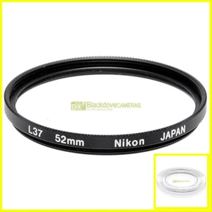 52mm. Filtro UV L37 Ultravioletto Nikon a vite M52. Ultra Violet filter. - Imagen 1 de 3