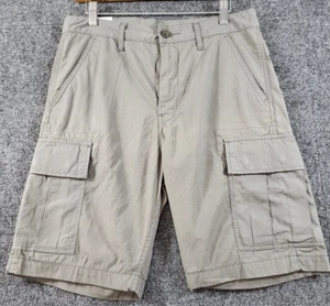 Levi's Carrier Cargo Shorts Mens Size 31 Khaki Rip Stop 100% Cotton NWT - Bild 1 von 13