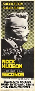 SECONDS Movie POSTER 14x36 Insert Rock Hudson John Randolph Salome Jens Will - Picture 1 of 1