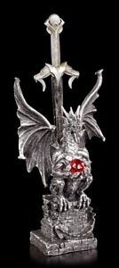 Drachen Figur als Brieföffner Yasaru - Deko Schwert Fantasy