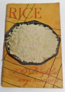 Arroz 200 deliciosas maneras de servirlo folleto de recetas años 50 - Imagen 1 de 1