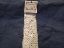 Kudzukorner White Crochet Bookmark, New Sealed in Pkg