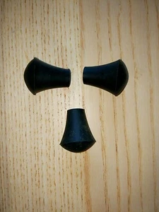 caoutchouc pour pied de tom basse vintage X3 / rubber feet vintage for tom legs - Picture 1 of 4