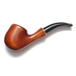 Pipa moderna para fumar tabaco moda tallada a mano * saxofón * para filtro de 9 mm - Imagen 1 de 3