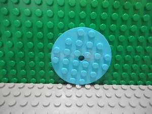 Lego 1 Medium Azure 6x6 Runde Platte Basis NEU - Bild 1 von 1