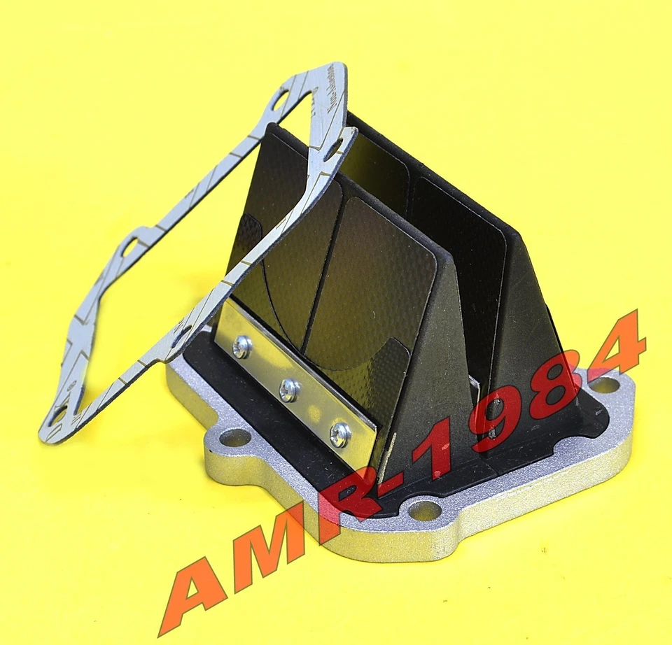 PACCO LAMELLARE APRILIA RS RX MX SX  125 ITALKIT RACING  8 PETALI CARBONIO - Immagine 1 di 1