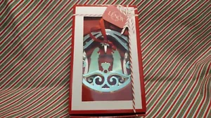 LENOX "STAMPED NATIVITY" ORNAMENT --- NEW IN BOX - Picture 1 of 4