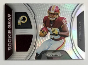 Camiseta deportiva Panini Prizm Football Rookie Gear Bryce Love Redskins 2019 reliquia #RG-BL - Imagen 1 de 2