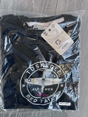 NWT Tuskegee Air Men Red Tails Certified T-Shirt Size S Foto 1 de 4