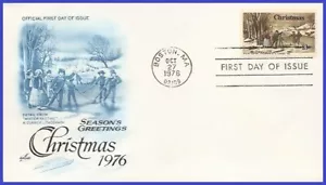 USA3 #1702 U/A ARTCRAFT FDC Christmas Currier - Bild 1 von 1