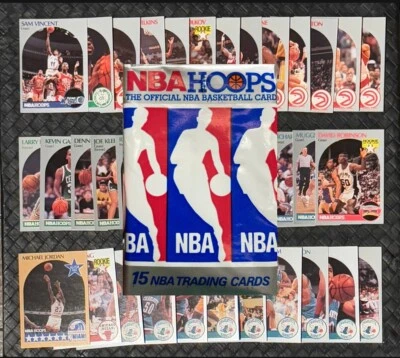 1990-91 NBA HOOPS  Basketball Trading Cards Complete Your Set U Pick 2/2 - Image 1 of 3
