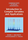 Mark J Ablowitz Athanassios Introduction To Complex Variables And Appl Poche