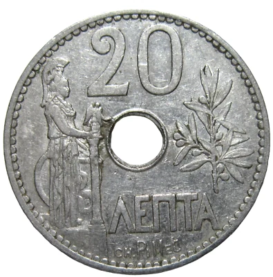 GREECE, 20 LEPTA. 1912. - Image 1 of 2
