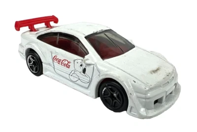 Matchbox Coca Cola White Opel Calibra V6 ITC/DTM Touring Car  1:60 Scale - Image 1 of 4