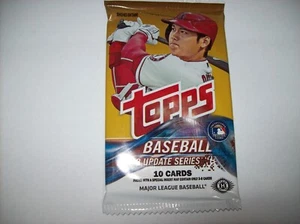 2018 Topps Update Baseball Fresh 10 Card Hobby Pack From Sealed Box Free Ship - Picture 1 of 2