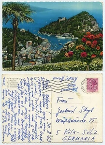 56468 - Portofino - La Penisola - Ansichtskarte, gelaufen 2.9.1969 - Imagen 1 de 2