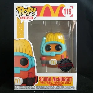 Funko Pop Ad Icons McDonalds 115 Scuba McNugget Vinyl Figure + Protector - Picture 1 of 10