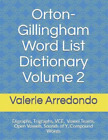 Valerie Arredond Orton-Gillingham Word List Dictionary V (Paperback) (US IMPORT)