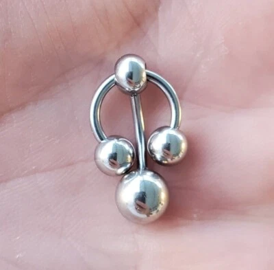 Barra PUERTA REVERSIBLE 14g acero quirúrgico esterilizado "The Best For VCH". Foto 1 de 4