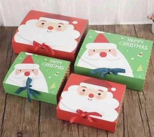 Empty Christmas Gift Box, Christmas Eve Box, Santa Box, Xmas, Present, Favour - Picture 1 of 34