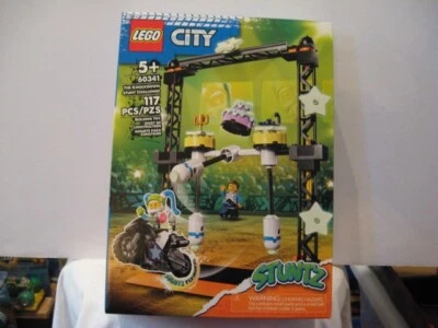LEGO CITY #60341 THE KNOCKDOWN STUNT CHALLENGE  (117 pcs)  (FREE SHIPPING) - Image 1 of 2