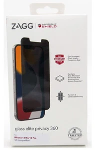 ZAGG InvisibleShield Privacy 360 Screen Protector for Apple iPhone 14 / 13 New - Picture 1 of 2
