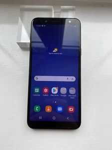 Samsung Galaxy J6 2018 32GB (odblokowany) Czarny Dobry stan - Zdjęcie 1 z 6